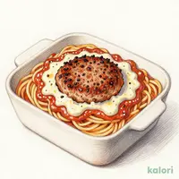 モリモリハンバーグスパゲッティ