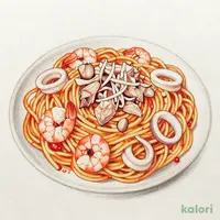 海賊ホットチリスパゲッティ