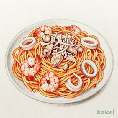 海賊ホットチリスパゲッティ