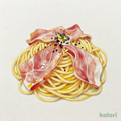 生ハム スパゲッティ（ペペロンチーノ味）