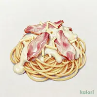 生ハムとナチュラルチーズ スパゲッティ（チーズクリーム味）
