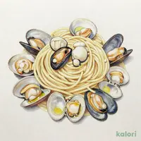 貝類 スパゲッティ