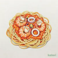 魚介のオマールソース