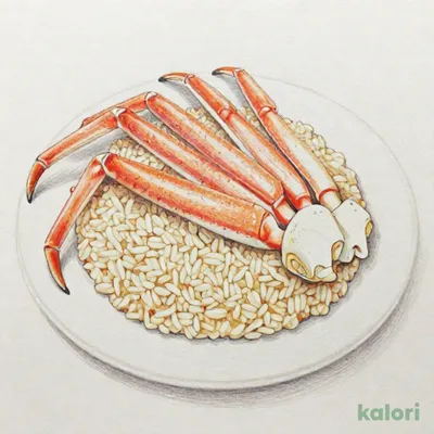 ズワイガニ ピラフ（塩味）