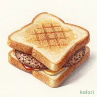 ハンバーグ 焼サンド