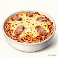 モリモリソーセージスパゲッティ