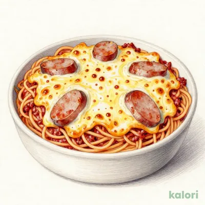 モリモリソーセージスパゲッティ