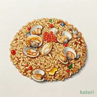 貝類の辛子明太子 ピラフ(しょうゆ味)