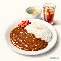モーニングカレーライス(大盛り)
