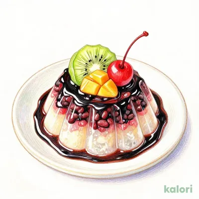 フルーツあんみつ