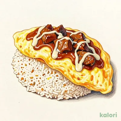 オムライス（ビーフシチューソース）