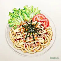 初代和風さらだうどん