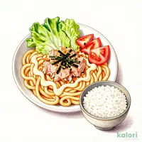 初代和風さらだうどん＋選べるミニ丼セット