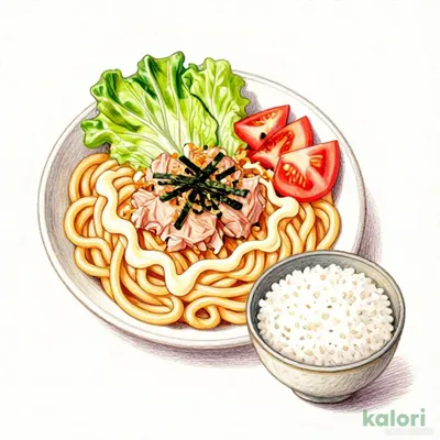 初代和風さらだうどん＋選べるミニ丼セット