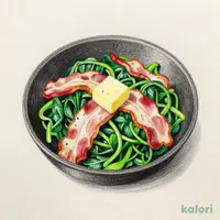 Spinach and Bacon (Lunch Special)