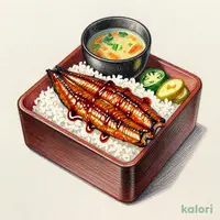 うな重　うなぎ2倍（味噌汁・漬物付き）