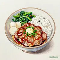濃厚とんてき丼定食