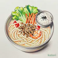 胡麻香る冷やし豆乳担々うどん＋選べるミニ丼セット