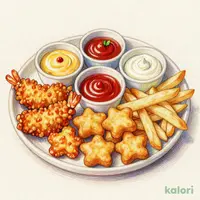 Mega Dip Fries & Popcorn Shrimp