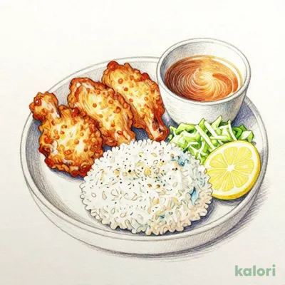 から好し定食　4個