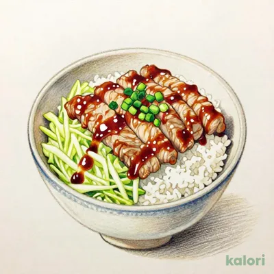 Mini Sauce Pork Cutlet Bowl