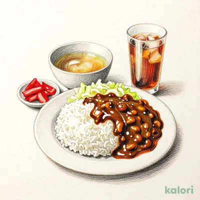 モーニングカレーセット