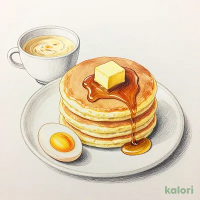 Pancake & Boiled Egg Set