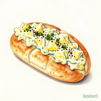 (単品)おかわりコッペパンたまごサラダ