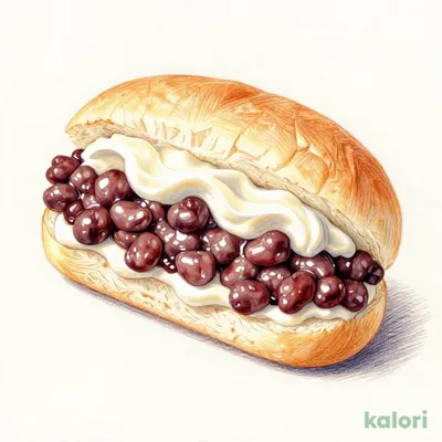 (単品)おかわりコッペパンあんこクリーム