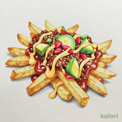 アボカドミートポテトフライ