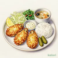 カキフライ和膳[4個]