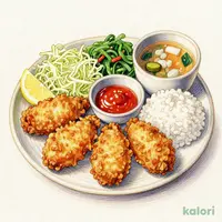 カキフライ和膳[5個]
