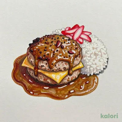 チーズＩＮハンバーグカレーライス
