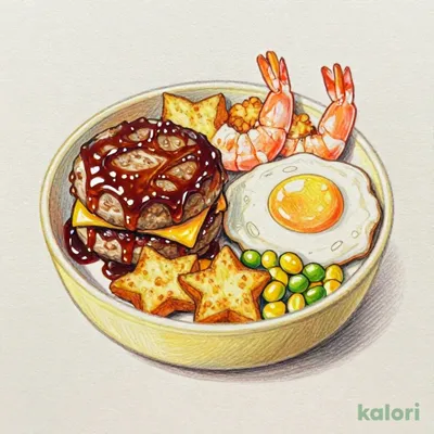 ミニオン・スター・ミニチーズINハンバーグ