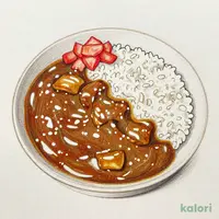 モーニングカレーライス(大盛)(ルー2倍・ごはん大盛り)