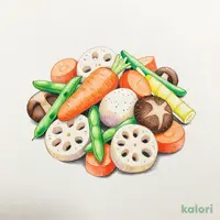 7種の彩り和風野菜ミックス