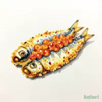 いわしの明太子フライ