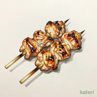 Bonjiri (Chicken Tail) Yakitori Skewers