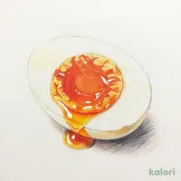 アヒル卵の塩漬け