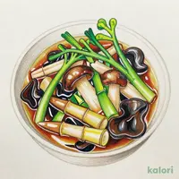 Seasoned Mixed Wild Vegetables