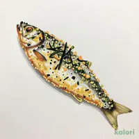 子持ちカラフトししゃもフライ(青さのり入