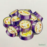 揚げなす乱切り
