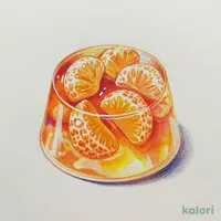 Fruit Jelly (Mandarin Orange)
