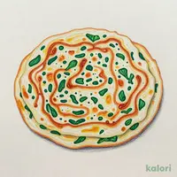 薄焼き餅(ほうれん草)