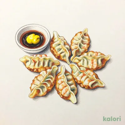 Shrimp Gyoza, 6 pcs