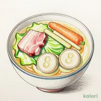 Vegetable Soup (No Noodles), Soy Sauce Flavor