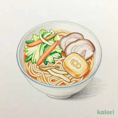 （麺1/2）小さな野菜らーめん（塩）