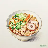 （麺1/2）小さな野菜らーめん（醤油）