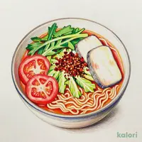 アジアンスパイシー野菜トマトらーめん