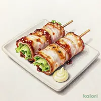 レタス豚巻き